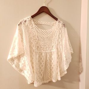 Lace and Crochet Top
